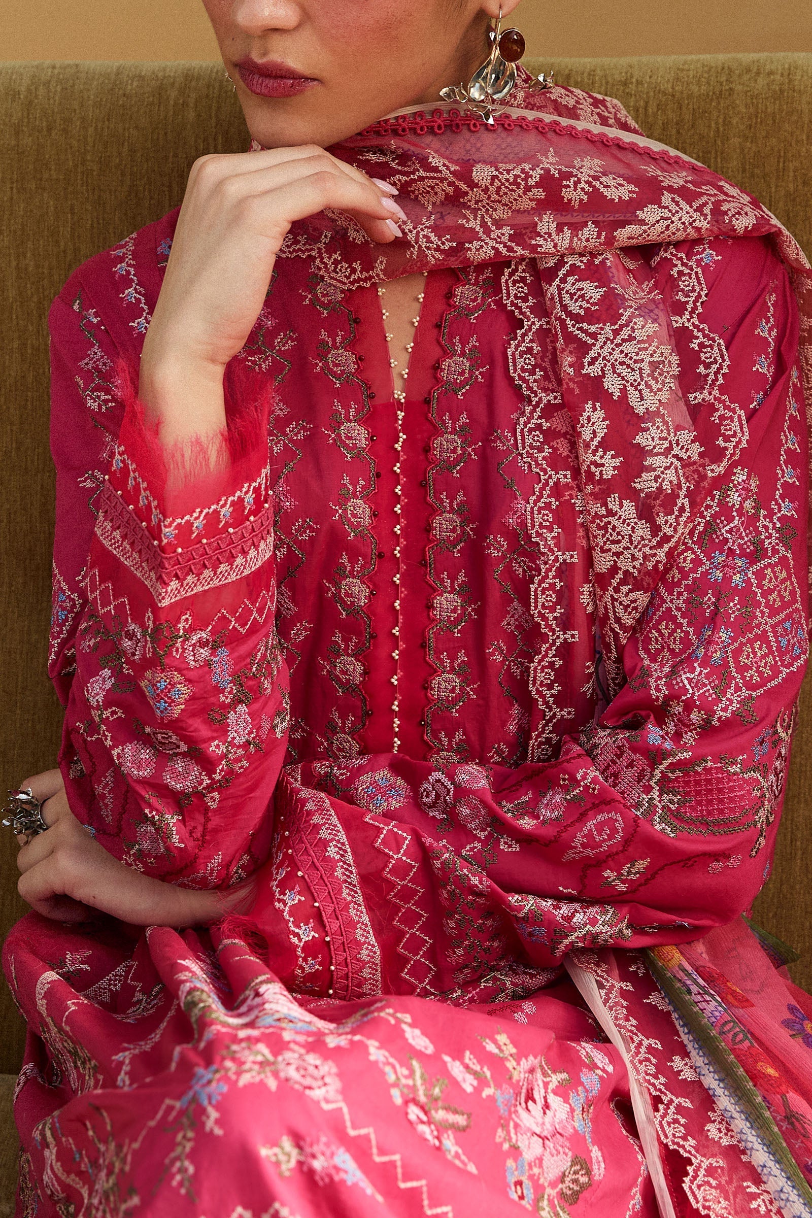 Zara Shahjahan | Satori 25 | Hikari-7A by Zara Shahjahan - Designer Dress - Type: Ladies Clothes - Available at Libayah - 100% Original