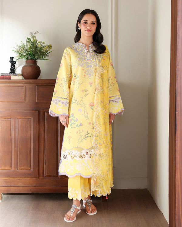 Roheenaz | Sunlit Tales Printed Embroidered Edit | Honey Haze - by Libayah - Registered Vendor of : Roheenaz - 100% Original Designer Dress