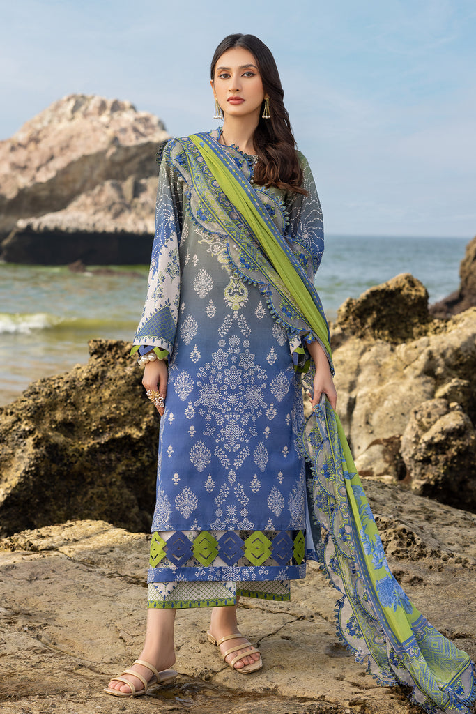 Charizma | Print Melody Vol 3 | PM4-22 by Charizma - Designer Dress - Type: Ladies Clothes - Available at Libayah - 100% Original