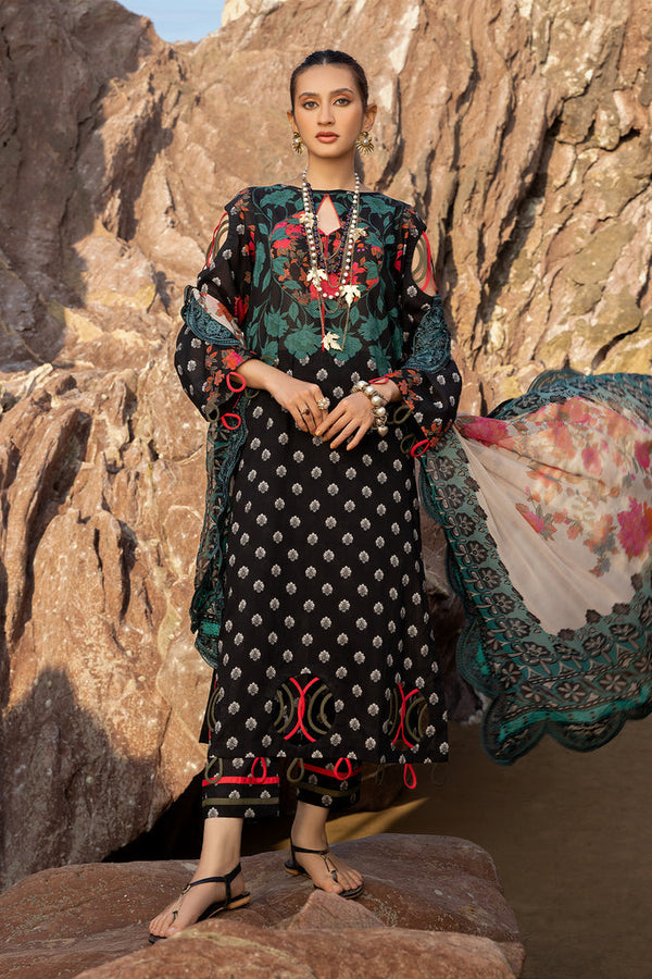 Charizma | Print Melody Vol 3 | PM4-16A by Charizma - Designer Dress - Type: Ladies Clothes - Available at Libayah - 100% Original