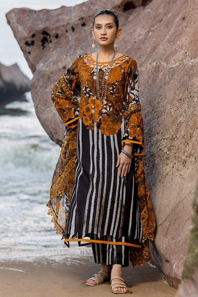 Charizma | Print Melody Vol 3 | PM4-18 by Charizma - Designer Dress - Type: Ladies Clothes - Available at Libayah - 100% Original