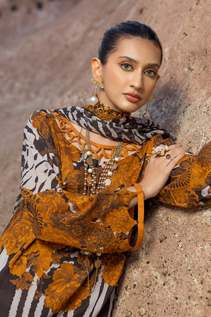 Charizma | Print Melody Vol 3 | PM4-18 by Charizma - Designer Dress - Type: Ladies Clothes - Available at Libayah - 100% Original