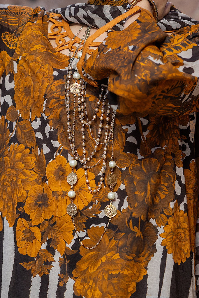 Charizma | Print Melody Vol 3 | PM4-18 by Charizma - Designer Dress - Type: Ladies Clothes - Available at Libayah - 100% Original