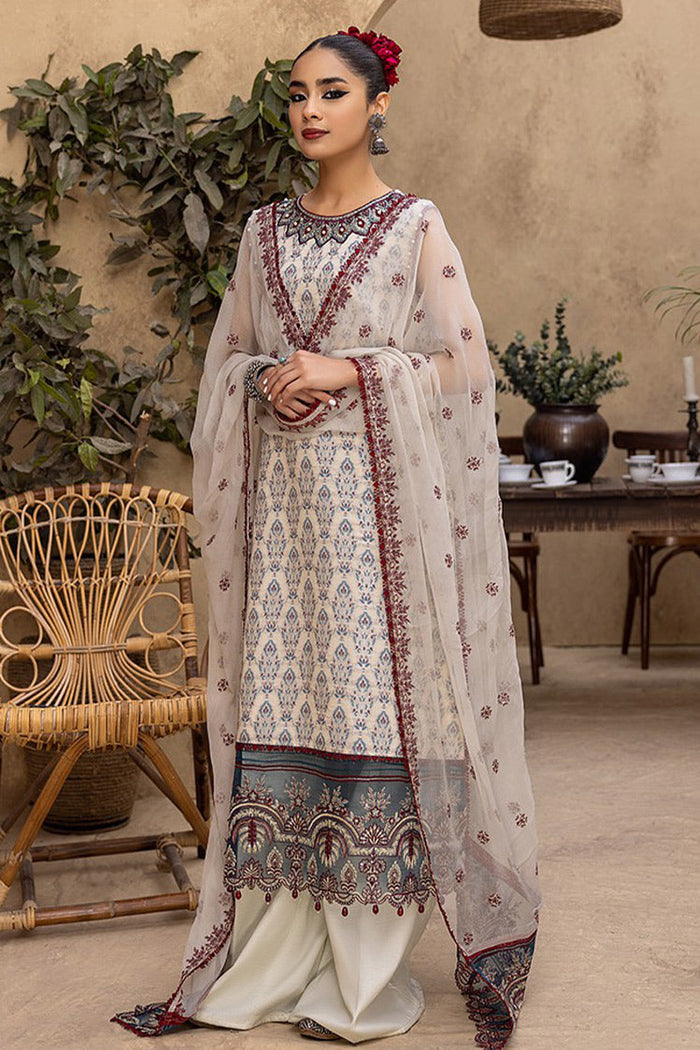 Humdum | Ishq Embroidered Collection | IS-08 by HumDum - Designer Dress - Type: Ladies Clothes - Available at Libayah - 100% Original