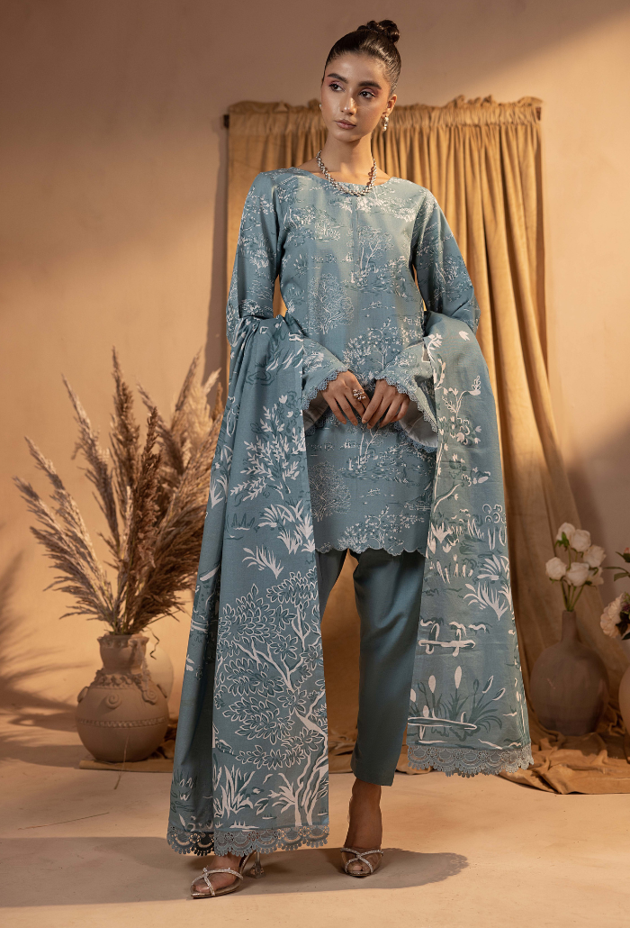 Humdum | Raya Khaddar | Raya - D06 by Humdum - Designer Dress - Type: Ladies Clothes - Available at Libayah - 100% Original