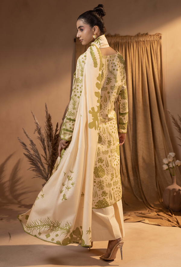 Humdum | Raya Khaddar |  Raya - D07 by Humdum - Designer Dress - Type: Ladies Clothes - Available at Libayah - 100% Original