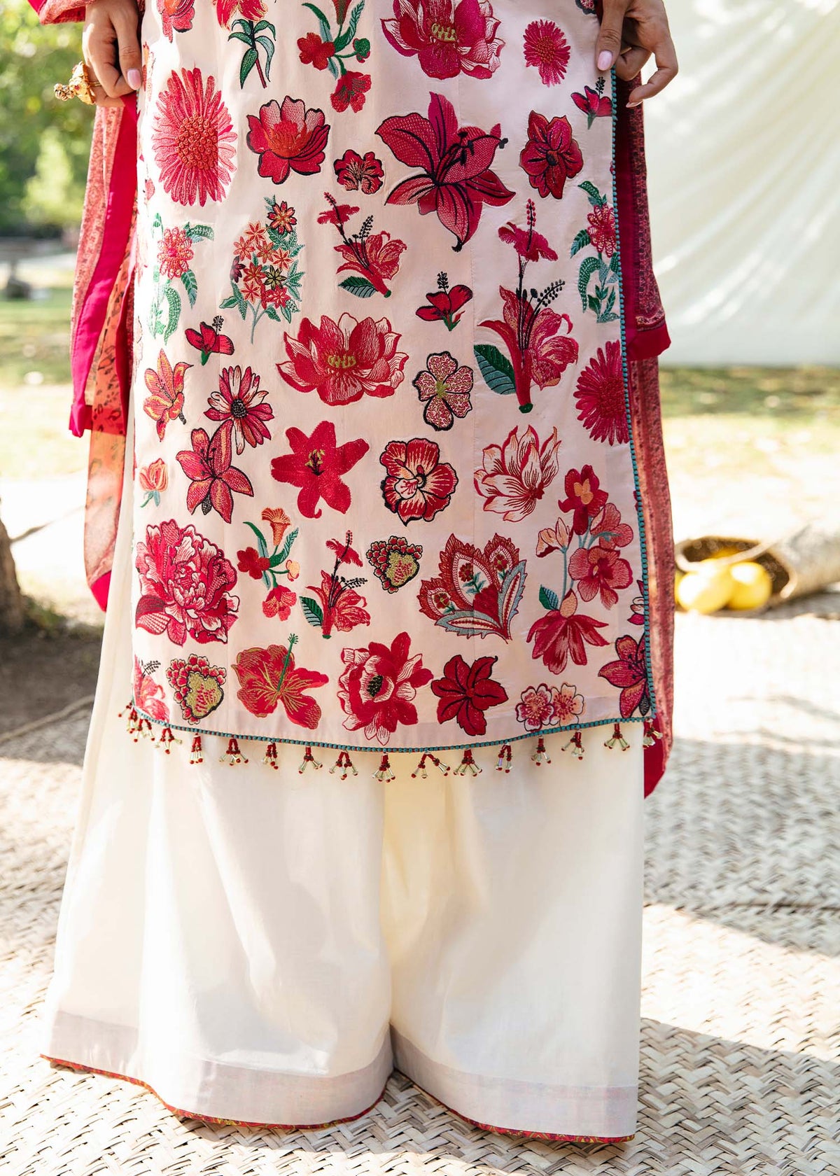 Hussain Rehar | Mausam Lawn 23 | Gaelic by Hussain Rehar - Designer Dress - Type: Ladies Clothes - Available at Libayah - 100% Original