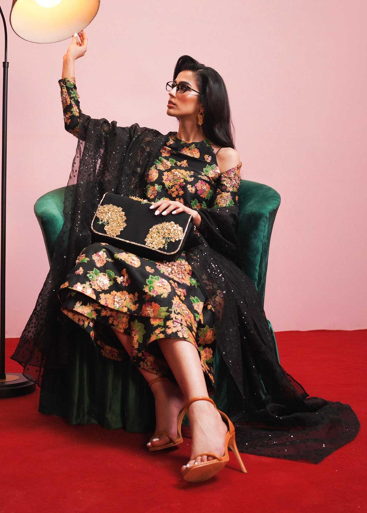 Hussain Rehar | Basic Not Basic |  Midnight by Hussain Rehar - Designer Dress - Type: Ladies Clothes - Available at Libayah - 100% Original