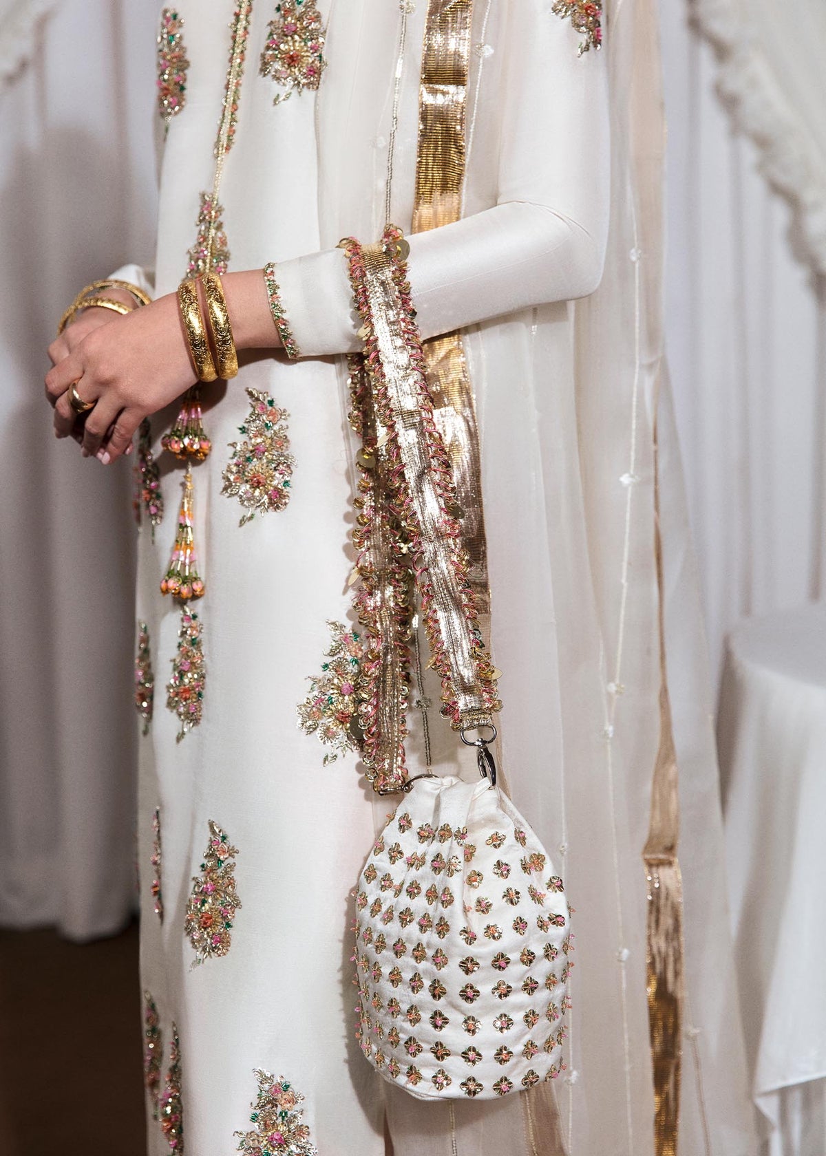 Hussain Rehar | Basic Not Basic |  Blanc by Hussain Rehar - Designer Dress - Type: Ladies Clothes - Available at Libayah - 100% Original