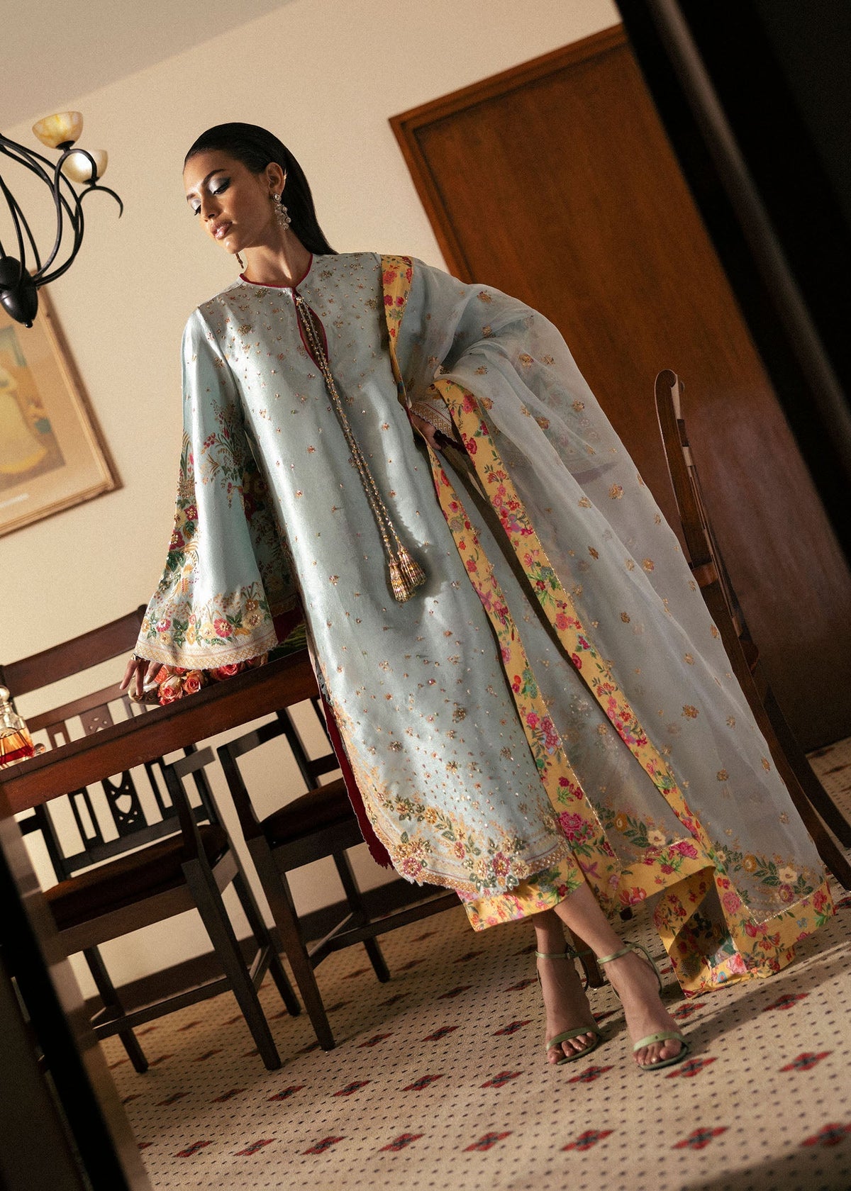 Hussain Rehar | Basic Not Basic |   Maze by Hussain Rehar - Designer Dress - Type: Ladies Clothes - Available at Libayah - 100% Original