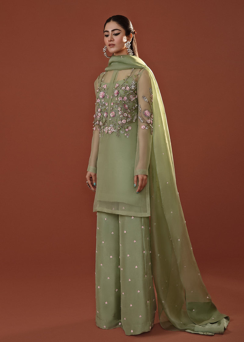 Hussain Rehar | Basic Not Basic |  Primrose by Hussain Rehar - Designer Dress - Type: Ladies Clothes - Available at Libayah - 100% Original