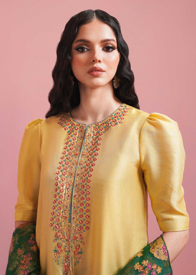 Hussain Rehar | Basic Not Basic |  Mariglod by Hussain Rehar - Designer Dress - Type: Ladies Clothes - Available at Libayah - 100% Original