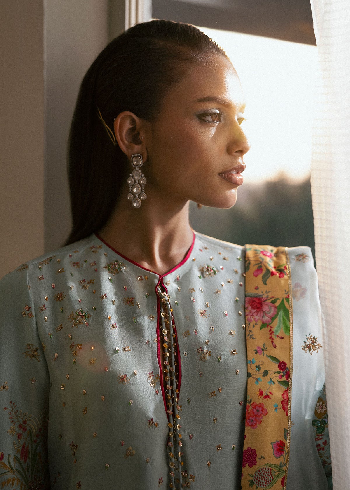 Hussain Rehar | Basic Not Basic |   Maze by Hussain Rehar - Designer Dress - Type: Ladies Clothes - Available at Libayah - 100% Original