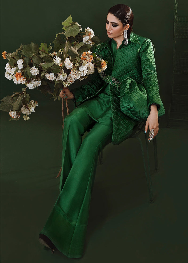 Hussain Rehar | Basic Not Basic |  Crocus by Hussain Rehar - Designer Dress - Type: Ladies Clothes - Available at Libayah - 100% Original