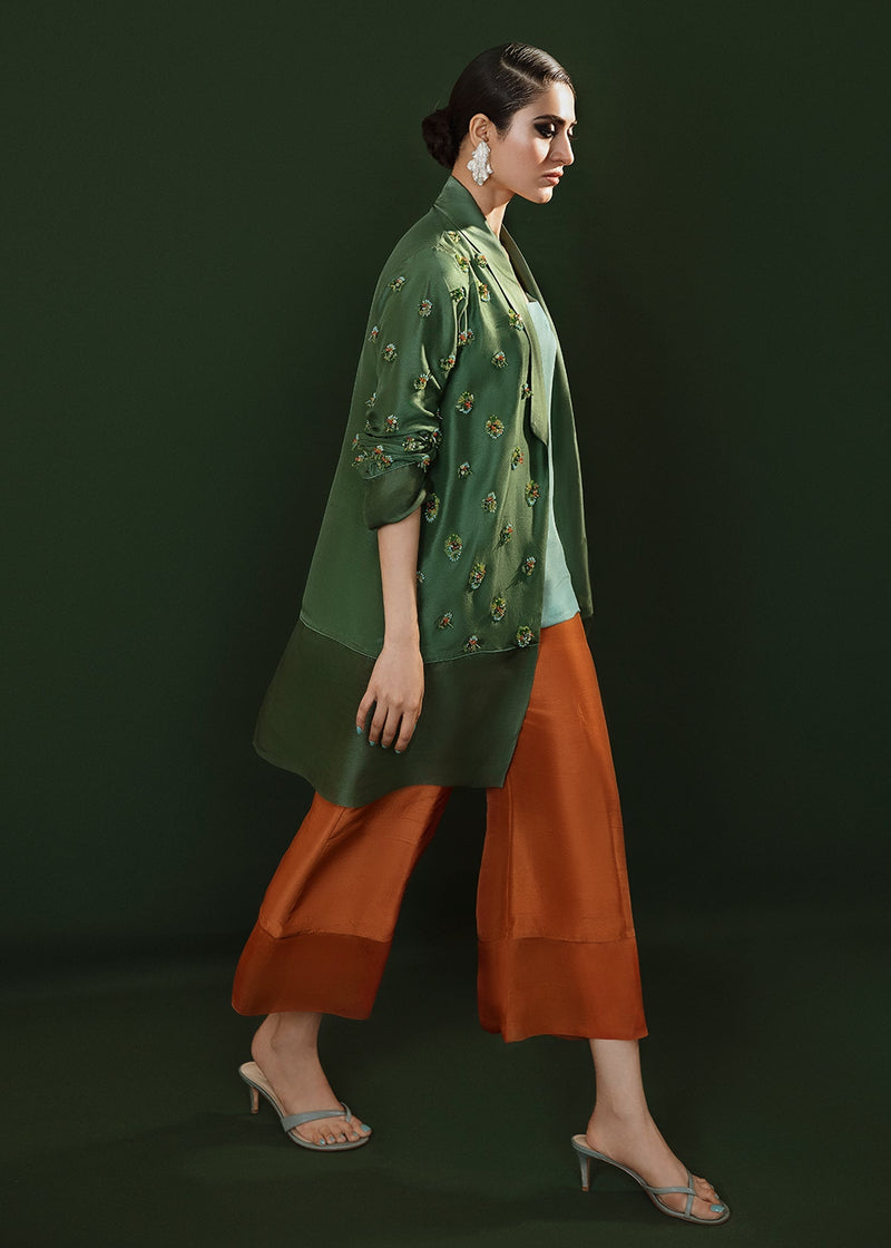 Hussain Rehar | Basic Not Basic |  Wild poppy by Hussain Rehar - Designer Dress - Type: Ladies Clothes - Available at Libayah - 100% Original