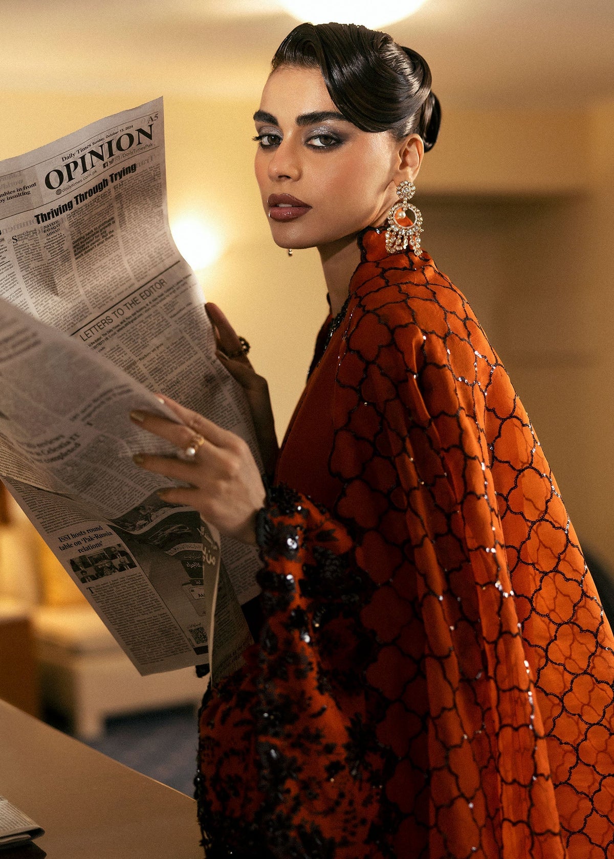 Hussain Rehar | Basic Not Basic |  Sheryl by Hussain Rehar - Designer Dress - Type: Ladies Clothes - Available at Libayah - 100% Original