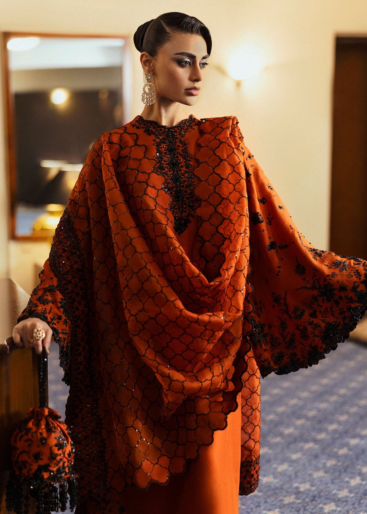 Hussain Rehar | Basic Not Basic |  Sheryl by Hussain Rehar - Designer Dress - Type: Ladies Clothes - Available at Libayah - 100% Original