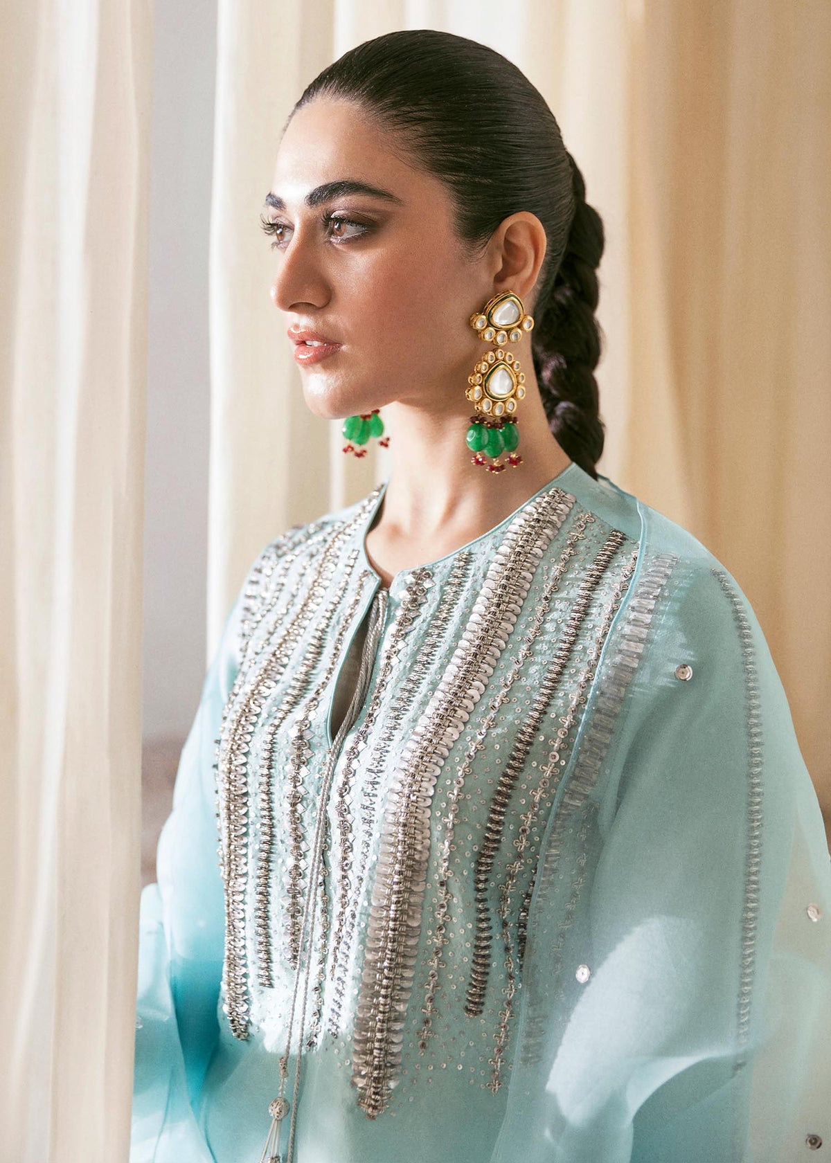 Hussain Rehar | Basic Not Basic |  INDICA by Hussain Rehar - Designer Dress - Type: Ladies Clothes - Available at Libayah - 100% Original