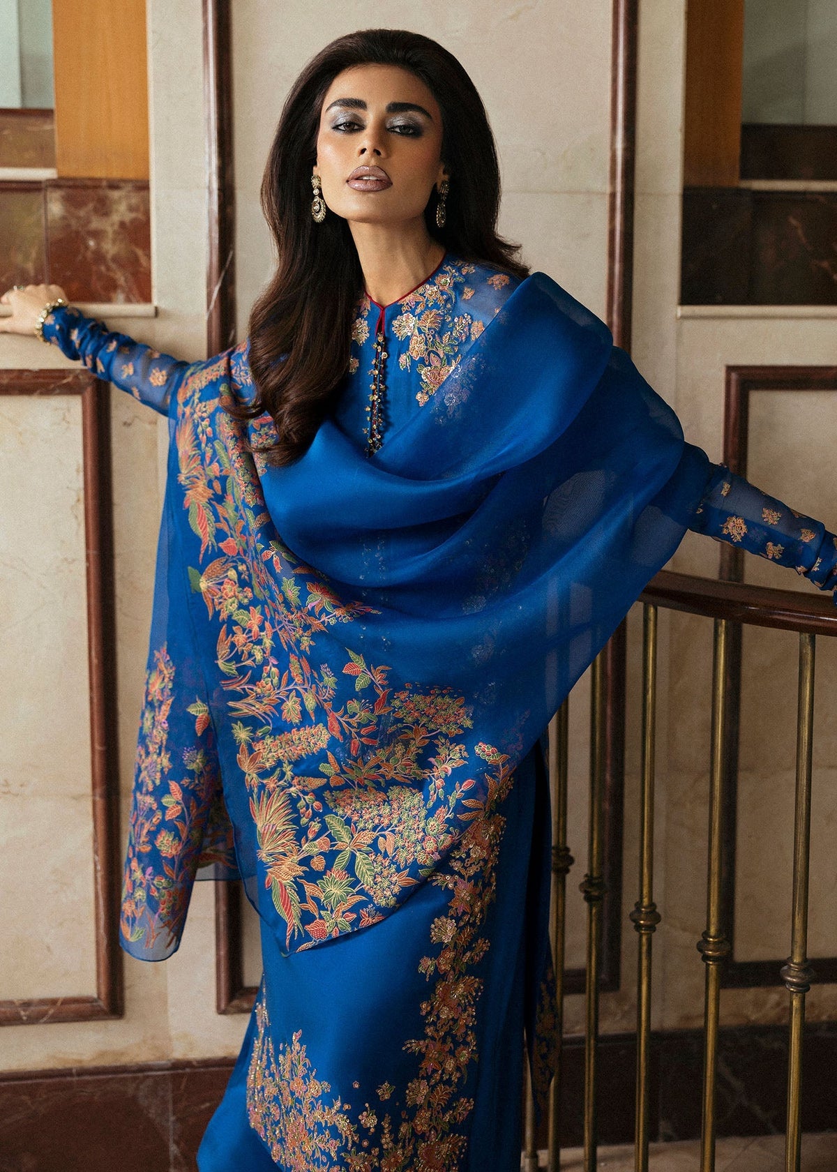 Hussain Rehar | Basic Not Basic |   Serene by Hussain Rehar - Designer Dress - Type: Ladies Clothes - Available at Libayah - 100% Original