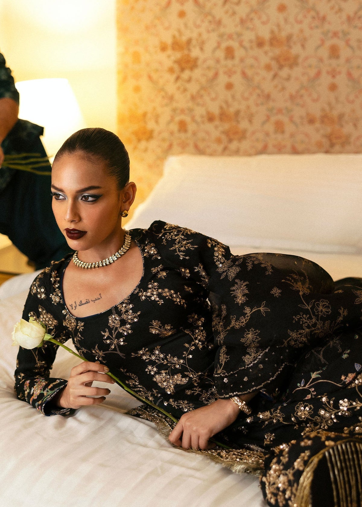 Hussain Rehar | Basic Not Basic |  Auric by Hussain Rehar - Designer Dress - Type: Ladies Clothes - Available at Libayah - 100% Original