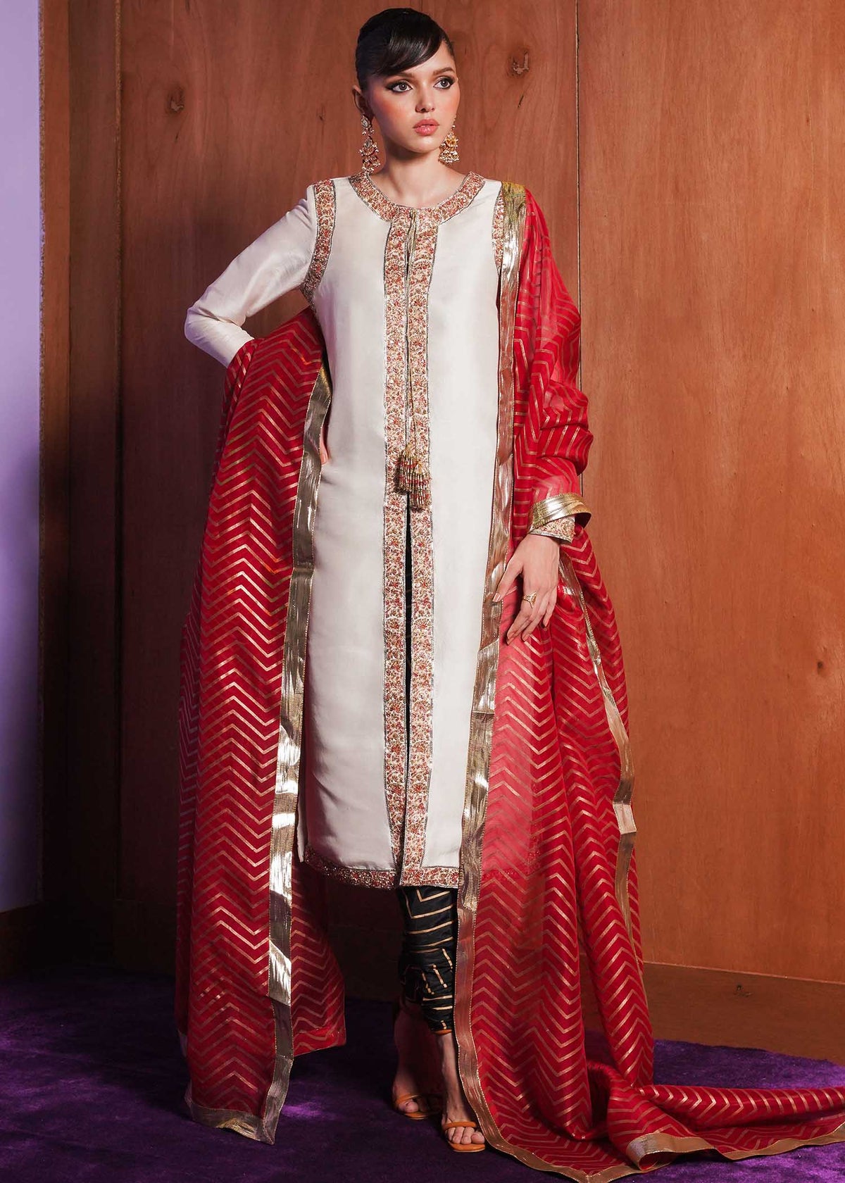 Hussain Rehar | Basic Not Basic |  Calla by Hussain Rehar - Designer Dress - Type: Ladies Clothes - Available at Libayah - 100% Original