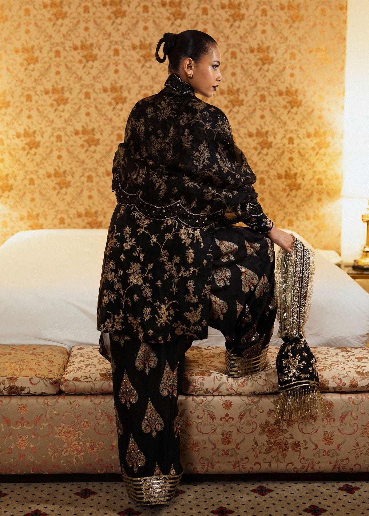 Hussain Rehar | Basic Not Basic |  Auric by Hussain Rehar - Designer Dress - Type: Ladies Clothes - Available at Libayah - 100% Original