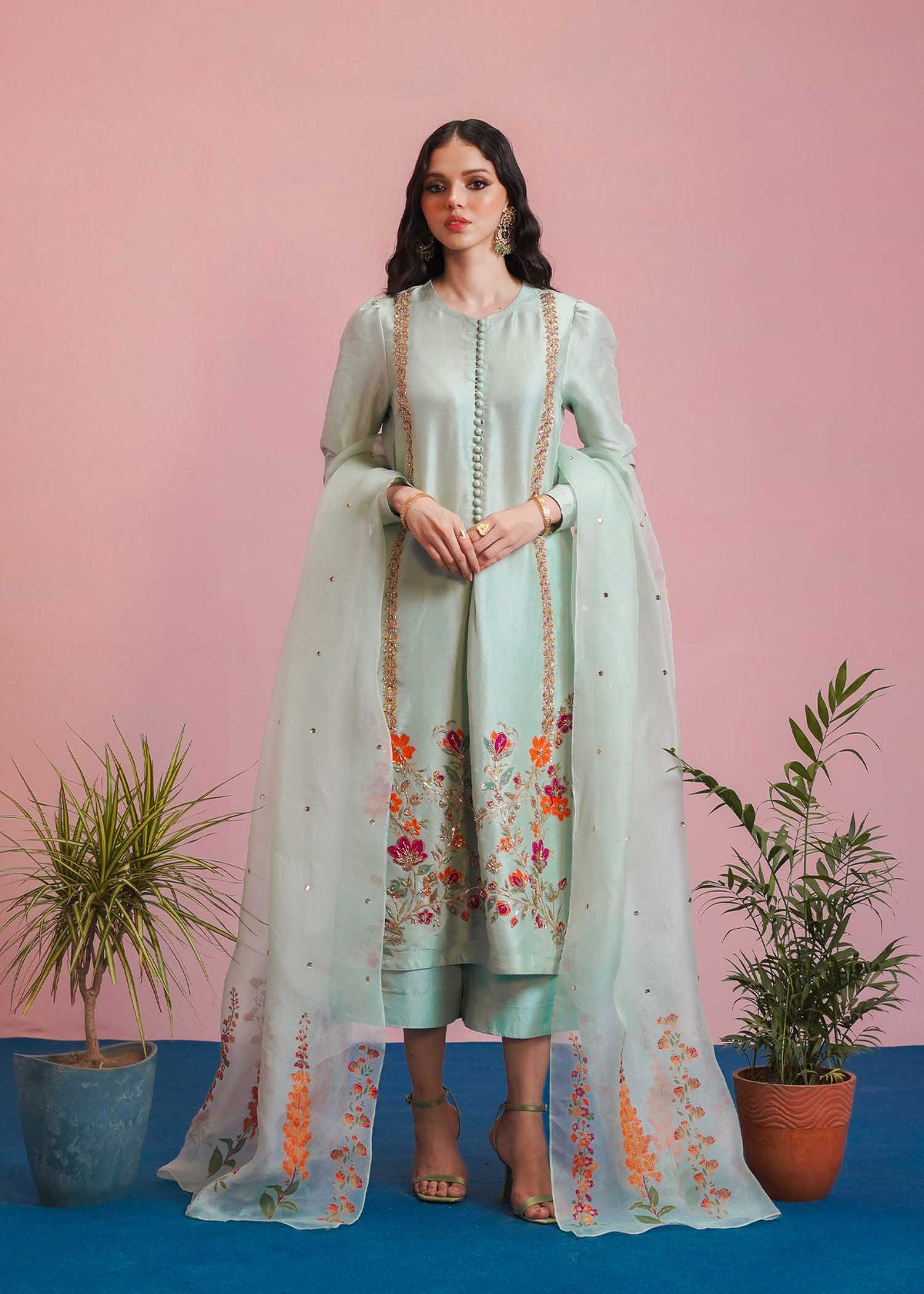 Hussain Rehar | Basic Not Basic |  Whisper by Hussain Rehar - Designer Dress - Type: Ladies Clothes - Available at Libayah - 100% Original