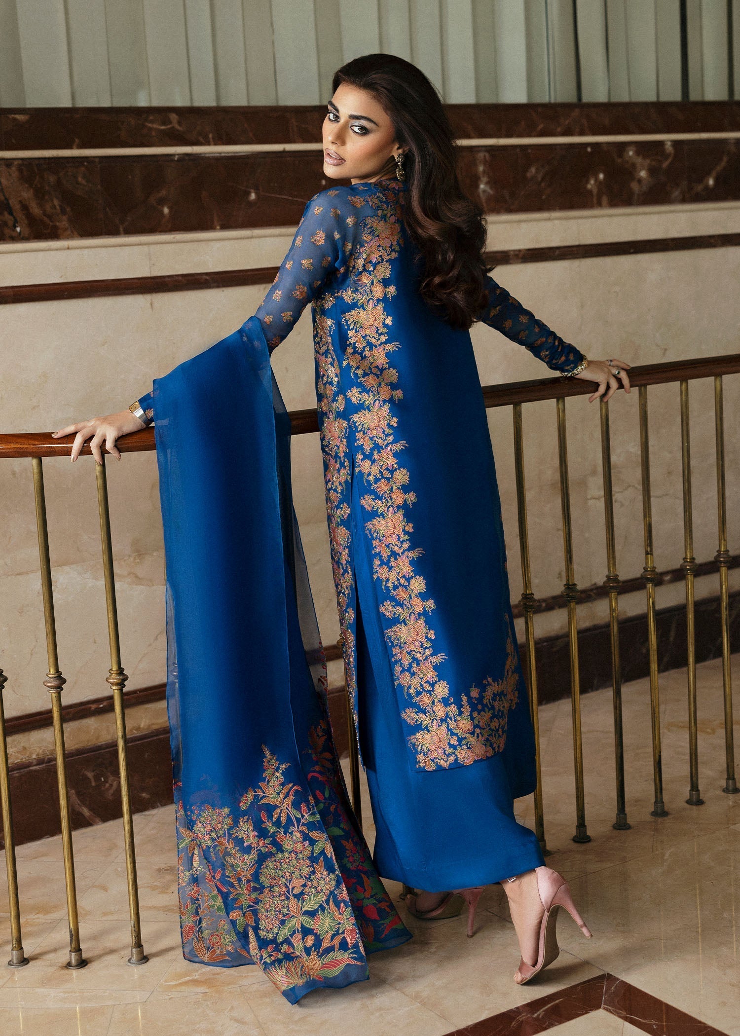 Hussain Rehar | Basic Not Basic |   Serene by Hussain Rehar - Designer Dress - Type: Ladies Clothes - Available at Libayah - 100% Original