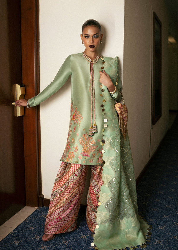 Hussain Rehar | Basic Not Basic |  Viridity by Hussain Rehar - Designer Dress - Type: Ladies Clothes - Available at Libayah - 100% Original