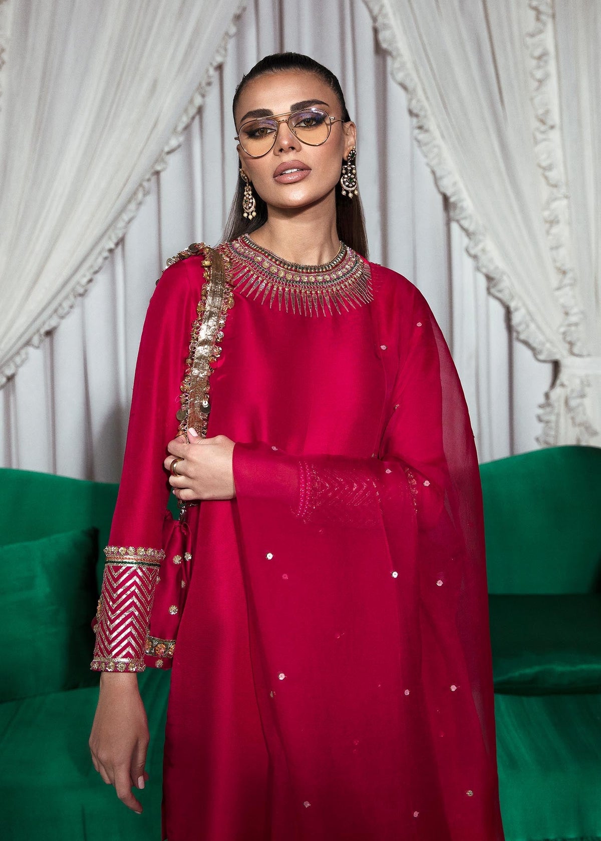 Hussain Rehar | Basic Not Basic | Roseate - BNB by Hussain Rehar - Designer Dress - Type: Ladies Clothes - Available at Libayah - 100% Original