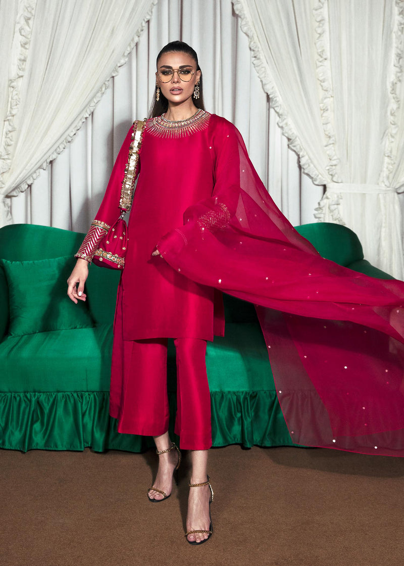 Hussain Rehar | Basic Not Basic | Roseate - BNB by Hussain Rehar - Designer Dress - Type: Ladies Clothes - Available at Libayah - 100% Original
