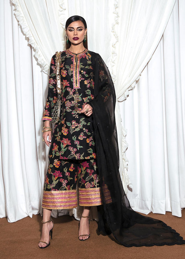 Hussain Rehar | Basic Not Basic |  Inky by Hussain Rehar - Designer Dress - Type: Ladies Clothes - Available at Libayah - 100% Original