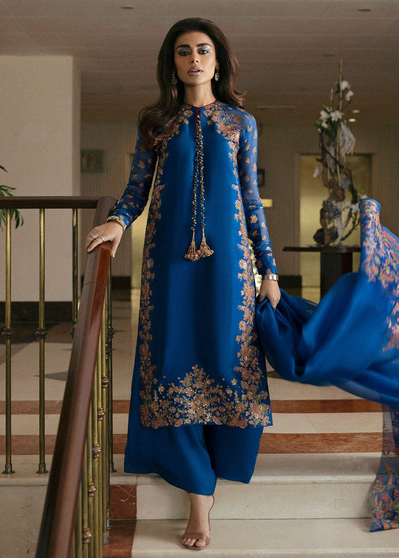 Hussain Rehar | Basic Not Basic |   Serene by Hussain Rehar - Designer Dress - Type: Ladies Clothes - Available at Libayah - 100% Original