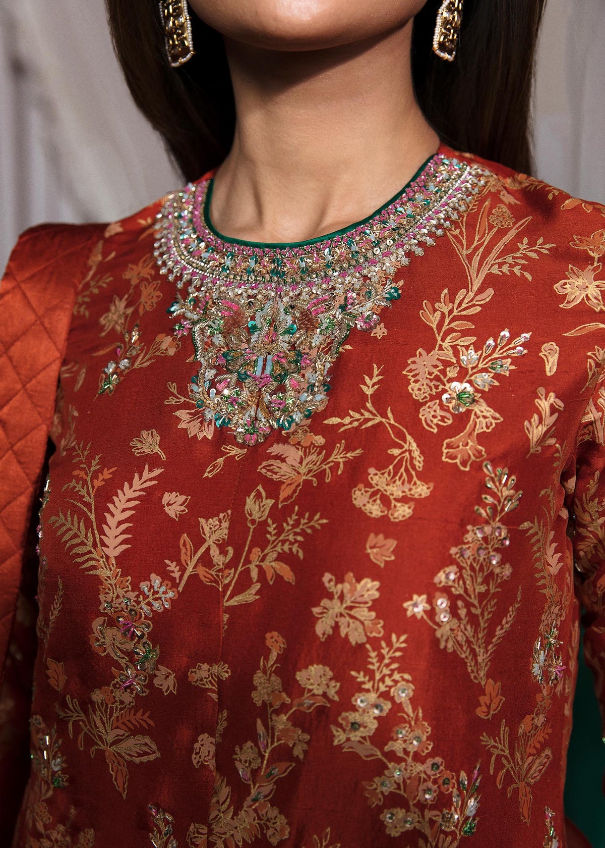 Hussain Rehar | Basic Not Basic |  Flamme by Hussain Rehar - Designer Dress - Type: Ladies Clothes - Available at Libayah - 100% Original