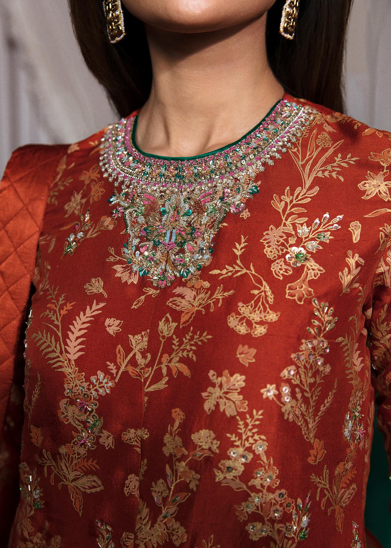 Hussain Rehar | Basic Not Basic |  Flamme by Hussain Rehar - Designer Dress - Type: Ladies Clothes - Available at Libayah - 100% Original