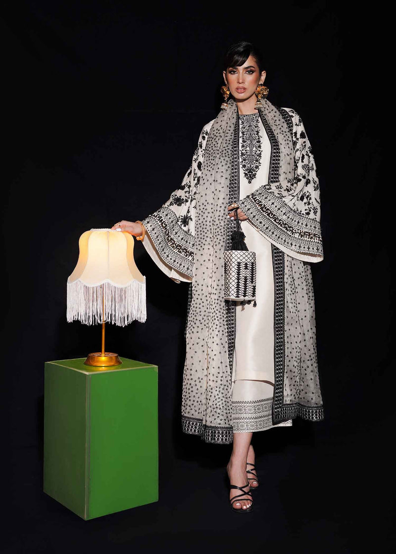 Hussain Rehar | Basic Not Basic |  lily by Hussain Rehar - Designer Dress - Type: Ladies Clothes - Available at Libayah - 100% Original