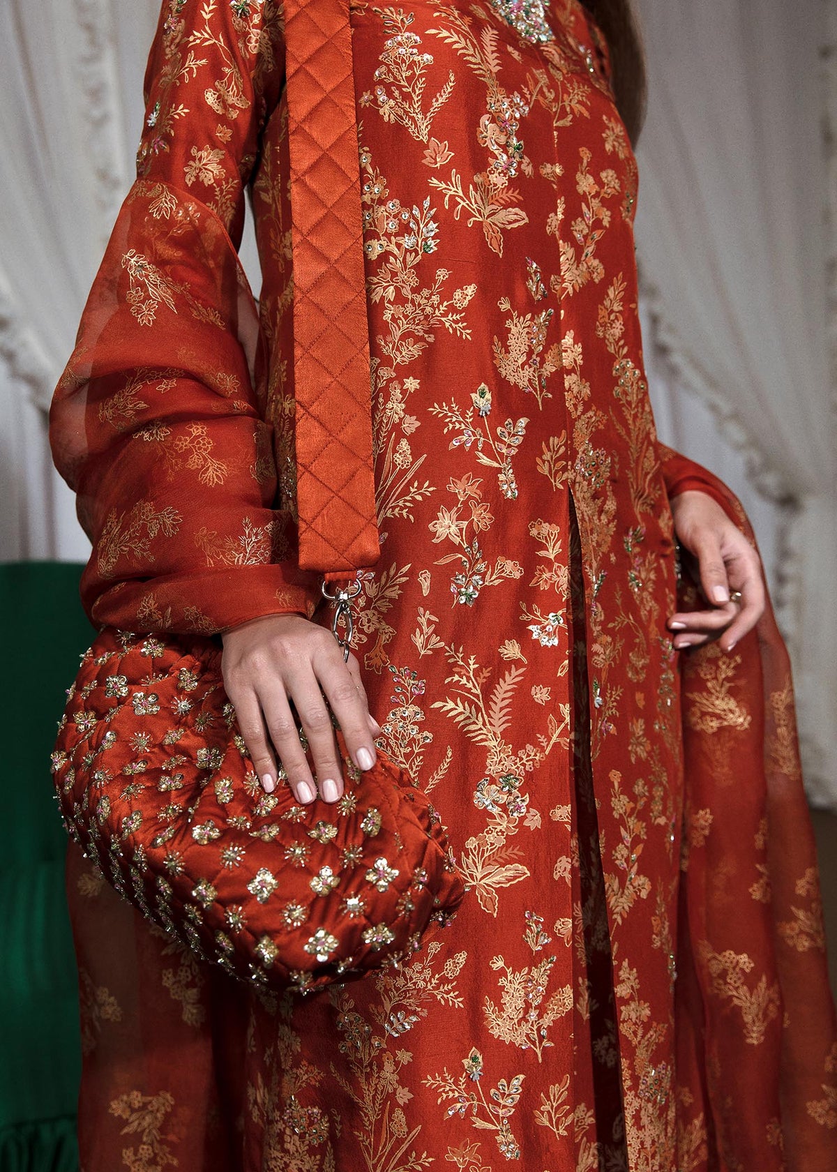 Hussain Rehar | Basic Not Basic |  Flamme by Hussain Rehar - Designer Dress - Type: Ladies Clothes - Available at Libayah - 100% Original