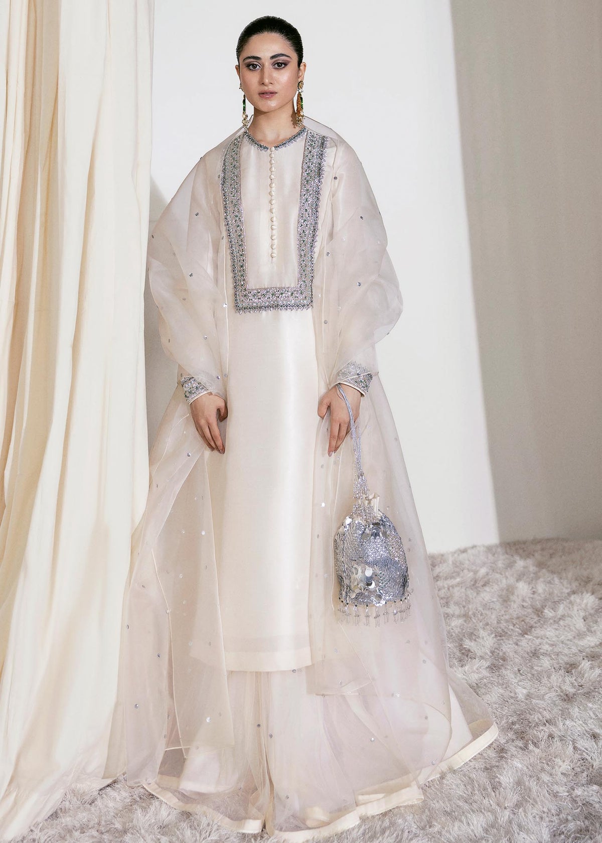 Hussain Rehar | Basic Not Basic | VELA by Hussain Rehar - Designer Dress - Type: Ladies Clothes - Available at Libayah - 100% Original