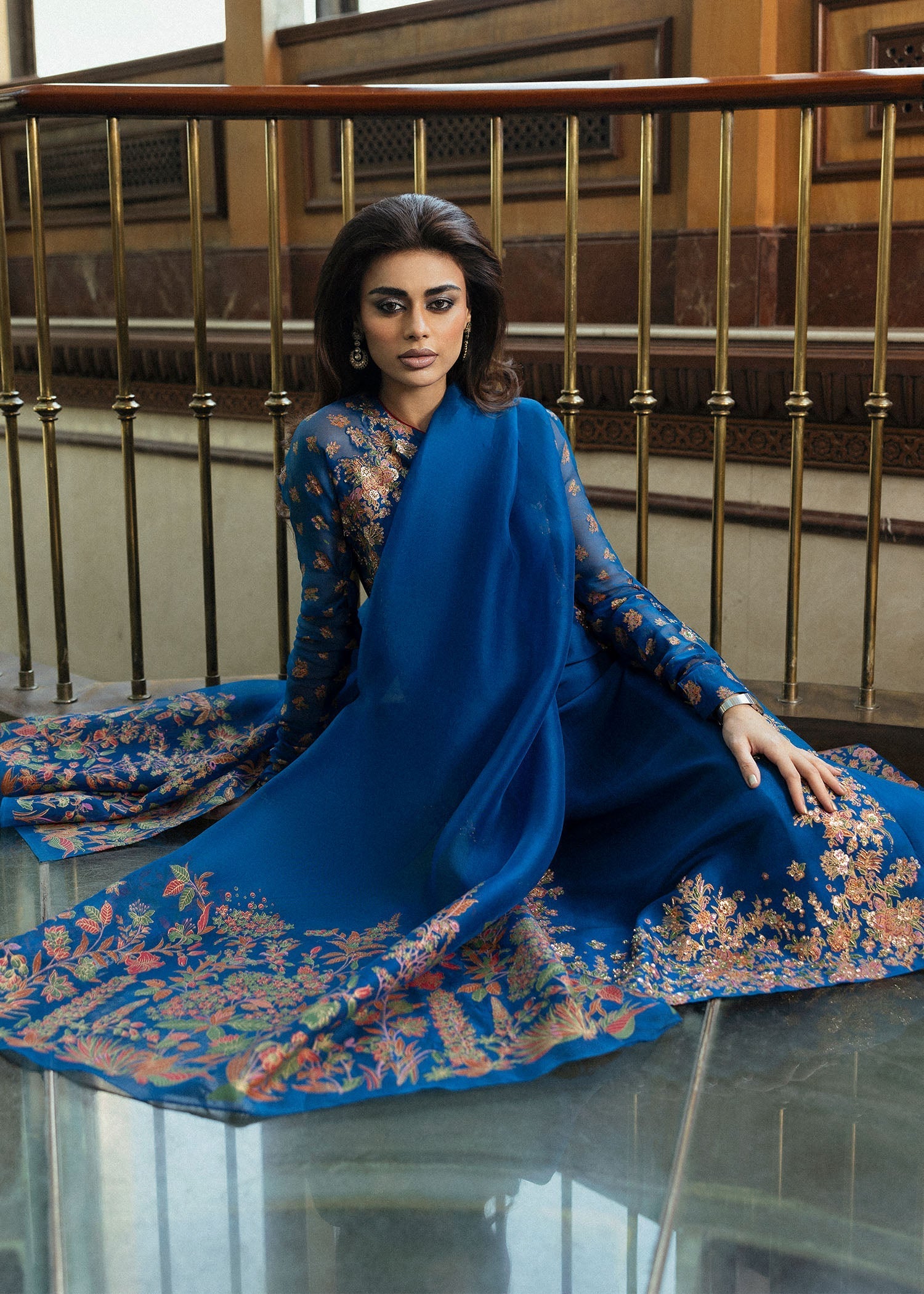 Hussain Rehar | Basic Not Basic |   Serene by Hussain Rehar - Designer Dress - Type: Ladies Clothes - Available at Libayah - 100% Original