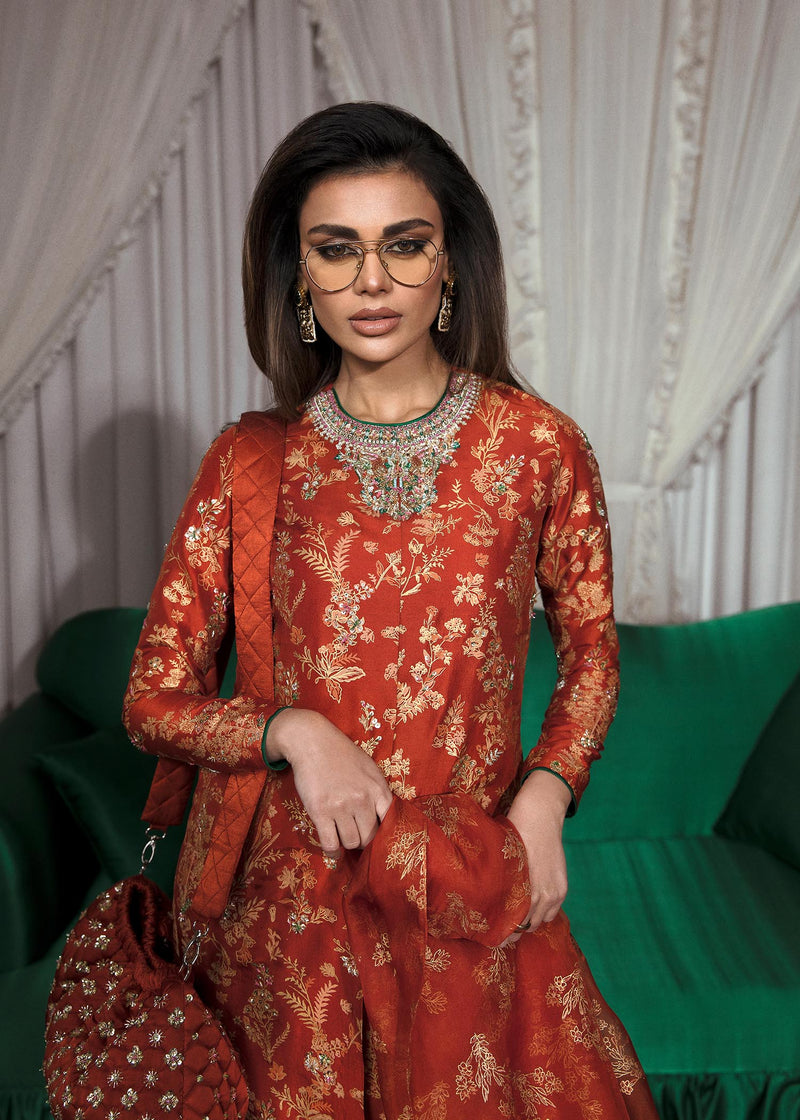 Hussain Rehar | Basic Not Basic |  Flamme by Hussain Rehar - Designer Dress - Type: Ladies Clothes - Available at Libayah - 100% Original