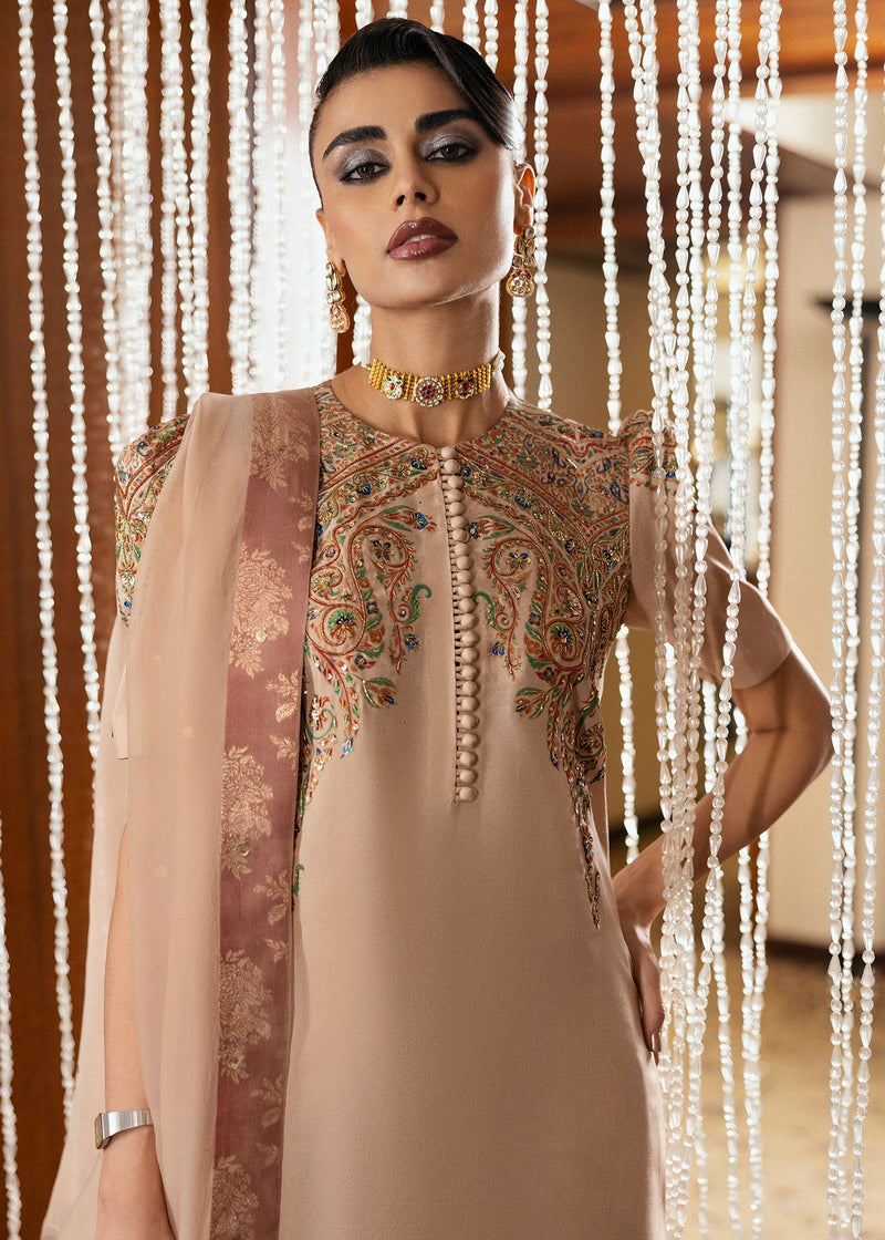 Hussain Rehar | Basic Not Basic |  Buff by Hussain Rehar - Designer Dress - Type: Ladies Clothes - Available at Libayah - 100% Original