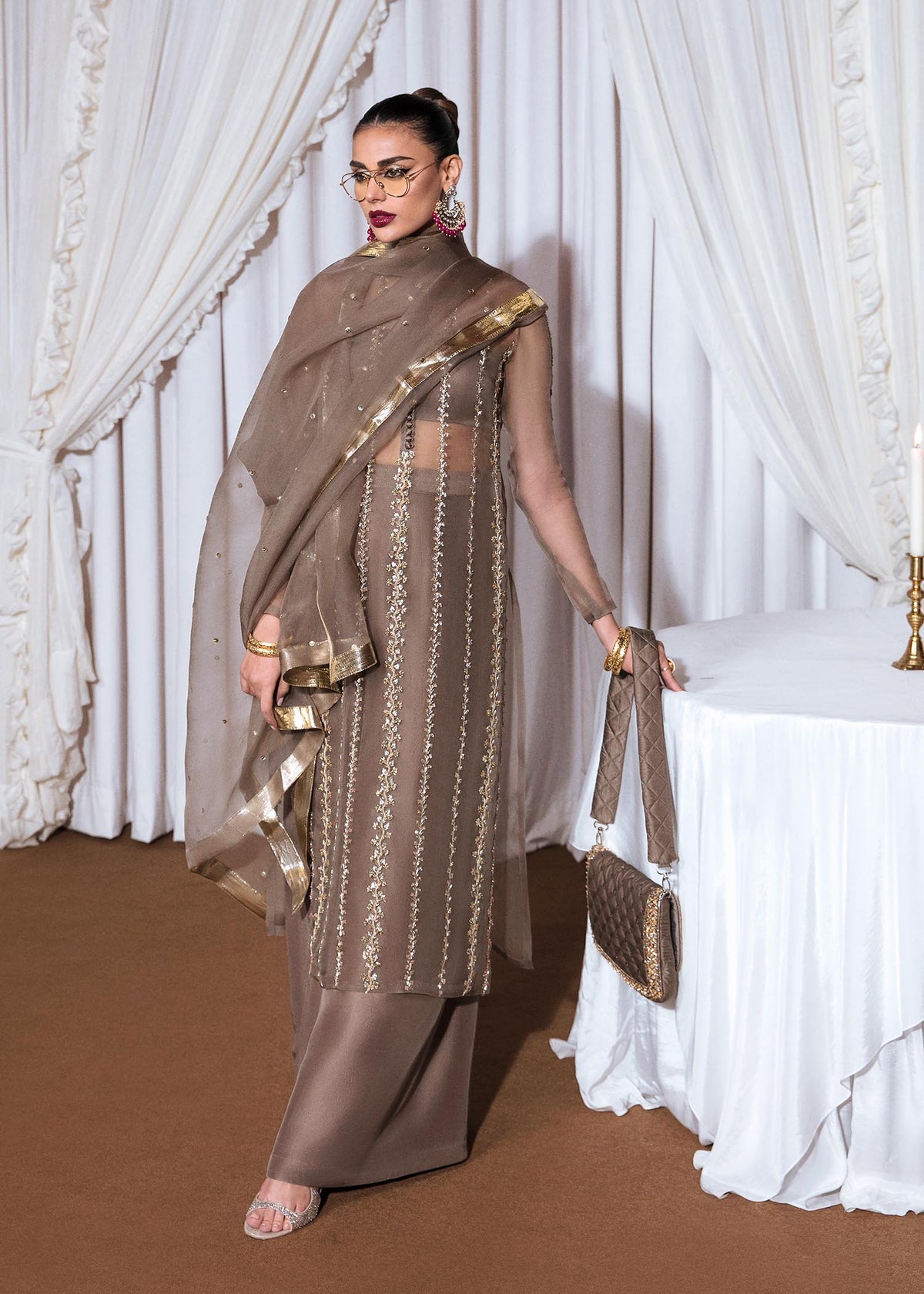 Hussain Rehar | Basic Not Basic |  Leaden by Hussain Rehar - Designer Dress - Type: Ladies Clothes - Available at Libayah - 100% Original