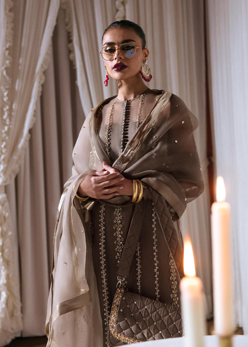 Hussain Rehar | Basic Not Basic |  Leaden by Hussain Rehar - Designer Dress - Type: Ladies Clothes - Available at Libayah - 100% Original