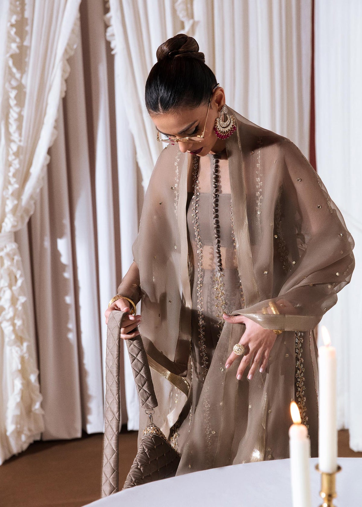 Hussain Rehar | Basic Not Basic |  Leaden by Hussain Rehar - Designer Dress - Type: Ladies Clothes - Available at Libayah - 100% Original