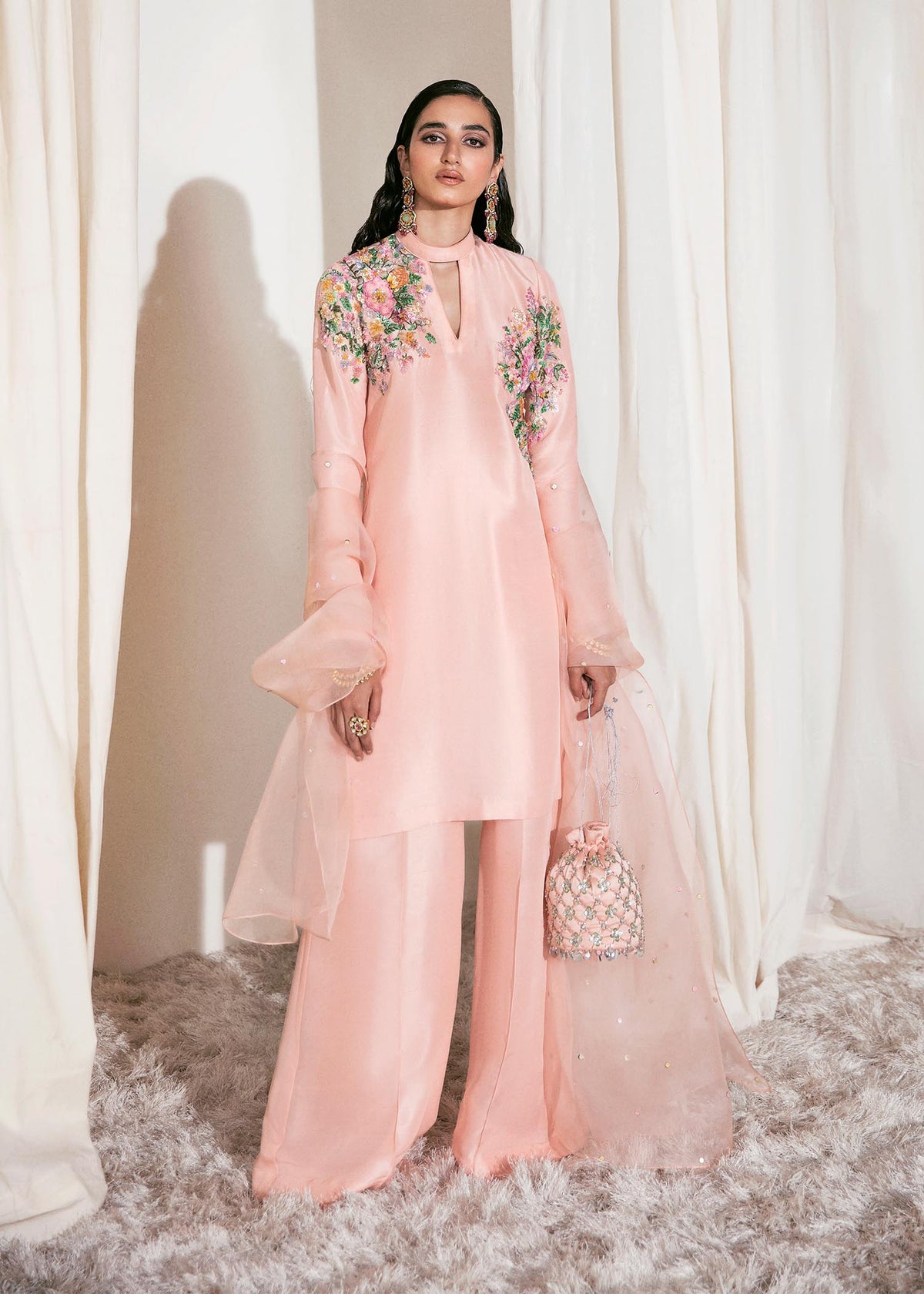 Hussain Rehar | Basic Not Basic |  ORYZA by Hussain Rehar - Designer Dress - Type: Ladies Clothes - Available at Libayah - 100% Original