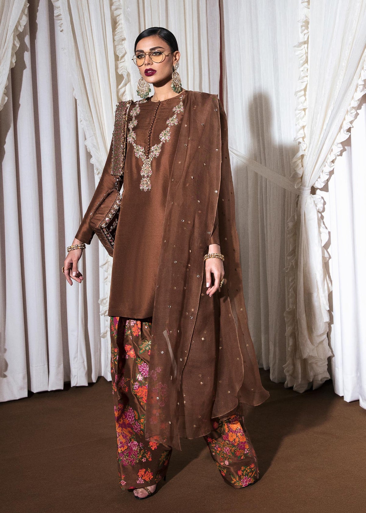 Hussain Rehar | Basic Not Basic |  Sorel by Hussain Rehar - Designer Dress - Type: Ladies Clothes - Available at Libayah - 100% Original