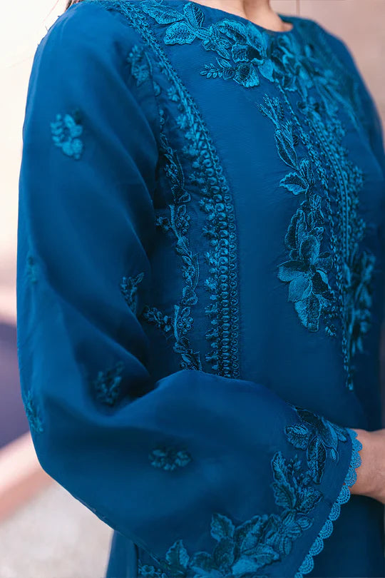 Azure | Embroidered Ensembles 3 Pcs | Hydrangea Hues by Azure - Designer Dress - Type: Ladies Clothes - Available at Libayah - 100% Original