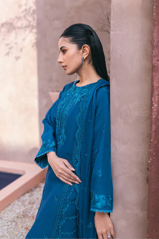 Azure | Embroidered Ensembles 3 Pcs | Hydrangea Hues by Azure - Designer Dress - Type: Ladies Clothes - Available at Libayah - 100% Original