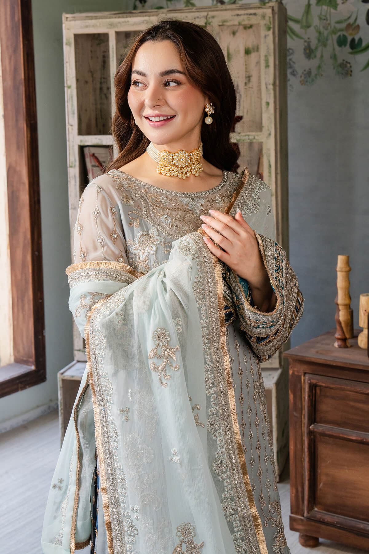 Imrozia Premium | Naina Chiffon Collection | I-190 Rumman by Imrozia Premium - Designer Dress - Type: Ladies Clothes - Available at Libayah - 100% Original