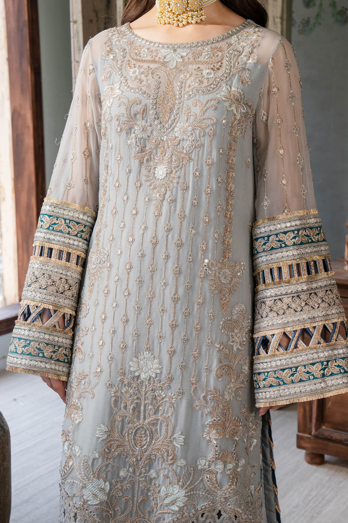 Imrozia Premium | Naina Chiffon Collection | I-190 Rumman by Imrozia Premium - Designer Dress - Type: Ladies Clothes - Available at Libayah - 100% Original